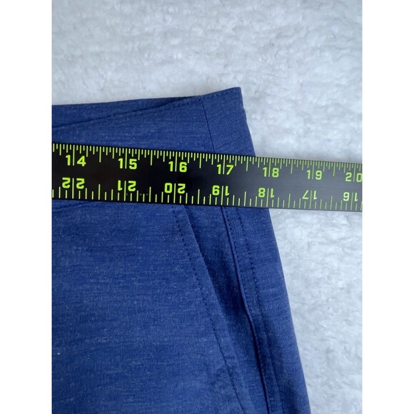 Fahrety Shorts Mens 34 Blue All Day Chino 9" Flat Front Drawstring Quick Dry - Picture 12 of 14